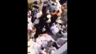 Terrifying Moment Crane Collapse in Mecca Mosque,........سقوط رافعه في الحرم المكي الشريف