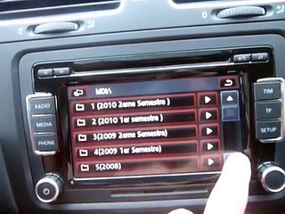 Beaurains Golf 6 TDI Carat vue de l'intérieur