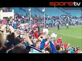 Falcao'dan Atletico Madrid taraftarına veda