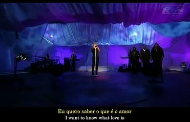I Want  To Know What Love is - Mariah Carey Live (Tradução Português Br)