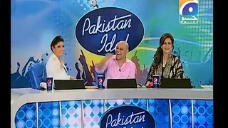 Pakistan Idol Auditions Lahore   Funny Pakistani Contestant   7 Dec 2013