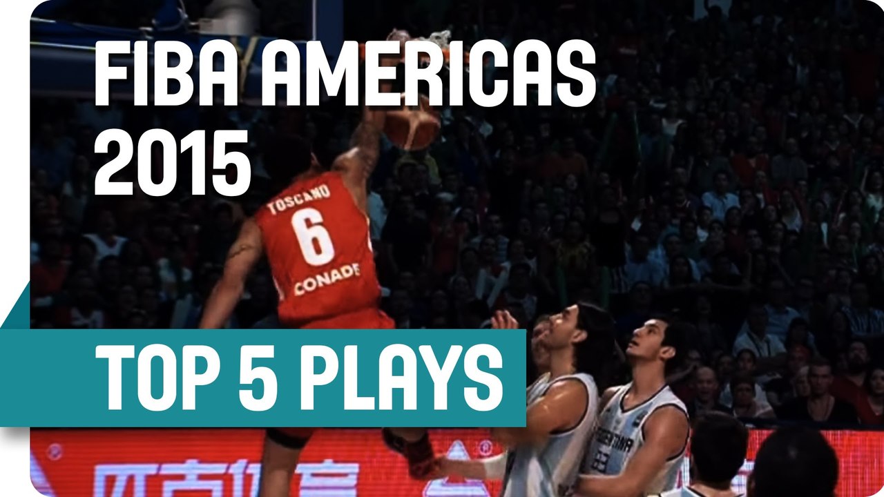 Top 5 Plays - Semi-Finals (Day 10) - 2015 FIBA Americas Championship