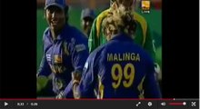 4 Wickets in 4 Balls cricket world record by Malinga