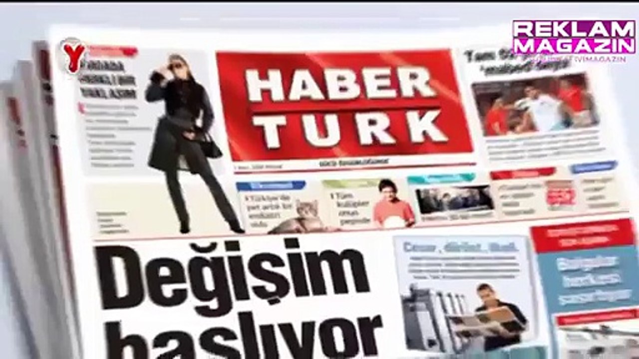 Habertürk Gazetesi Cars Pamuk Prenses Büyük Çıkartma Hediye Reklamı