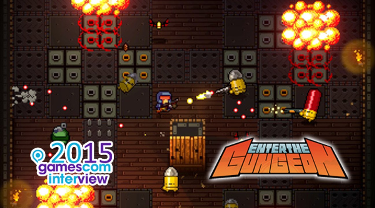 Enter the gungeon - interview von der gamescom 2015
