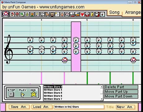 Mario Paint - Written in the Stars (WWE Wrestlemania 27 Theme)