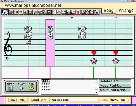 Mario Paint - Jive Soul Bro (Akeem & Slick WWE Theme)