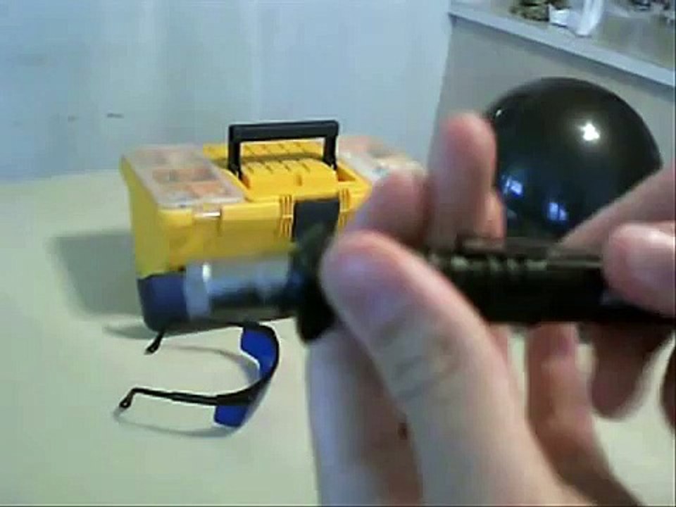 River Rock Homemade Laser Pointer