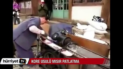 Kore usulü mısır patlatma....bunlar herşeyi yapar..