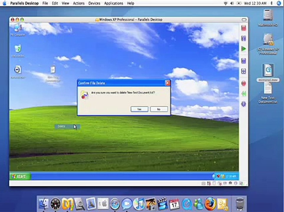 Parallels Desktop 3.0 for Mac Feature Update Demo