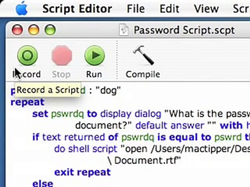 How To Password Protect Files and Applications