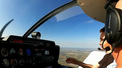 Vol le long de la Charente