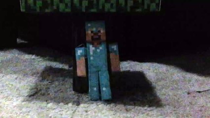Minecraft paper craft