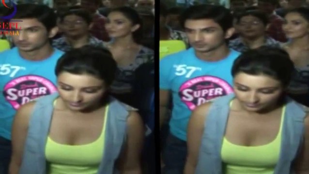 Parineeti Chopra CAUGHT Adjusting Her TIGHT T-shirt