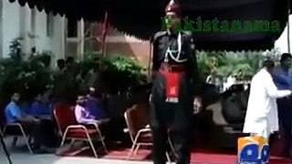Pakistan Appointed Tallest Ranger at Wagah Border Lahore