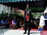 Pakistan Appointed Tallest Ranger at Wagah Border Lahore