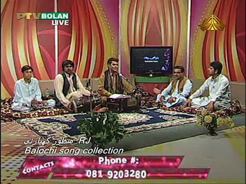 Rj Manzoor Kiazai Balochi song collection `