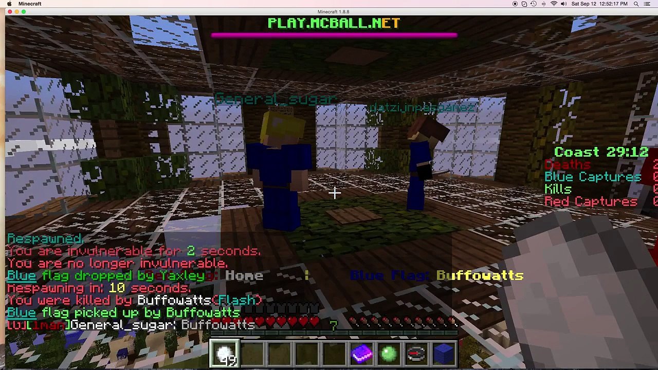 Minecraft paint ball fail and Server ip