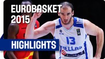 Greece v Belgium - Round of 16 - Game Highlights - EuroBasket 2015