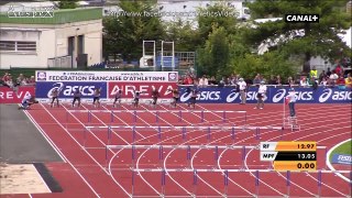 Pascal Martinot-Lagarde 13.10 (+0.3m/s) champion de France 2014