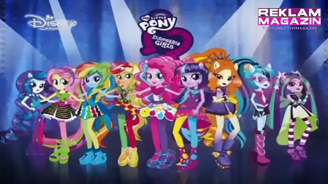 My Little Pony Equestria Girls Konser Sahnesi Reklamı