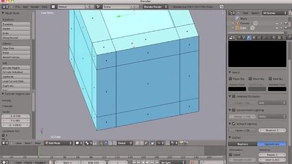 How to make a Unity gaming cube in blender 2.5