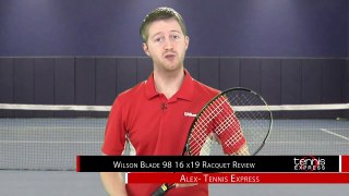 Wilson 2015 Blade 98 16 x 19 Racquet Review | Tennis Express