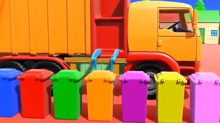 Video for Kid - Garbage Truck - Learn English Colors - For Kids