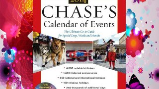 Chase's Calendar of Events 2014 with CD-ROM FREE DOWNLOAD BOOK