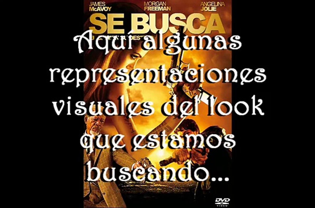 "Wanted / Se Busca (Pelicula)" Angelina Jolie Maquillaje / Look Inspirado