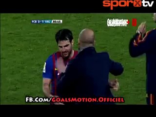 Guardiola Cesc Fabregas'a bakın ne yapıyor!