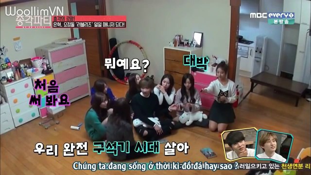 [WoollimVN] Vietsub 150402 Lovelyz with Eunhyuk manager