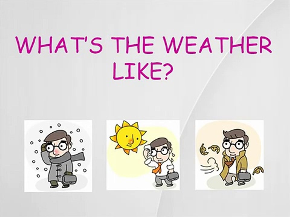 WEATHER (vocabulary)