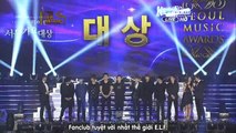 [Vietsub] Super Junior win Disk Daesang  Seoul music 2012