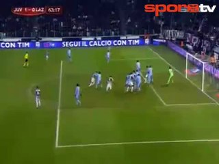 Lazio Juve'ye karşı avantaj sağladı!