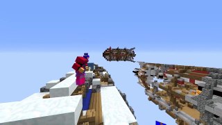 sheep wars in timelapse (minecraft fr/en)