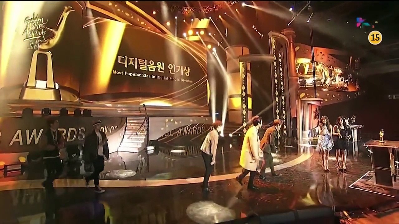 1080p HD 150124 25 The 29th Golden Disk Awards Girls' Generation, TTS   Popularity &Bonsang Awards