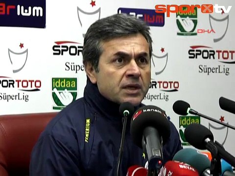 Aykut Kocaman Karabükspor maçını değerlendirdi