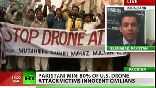 80% of Obama's drone strike victims are innocent civilians
