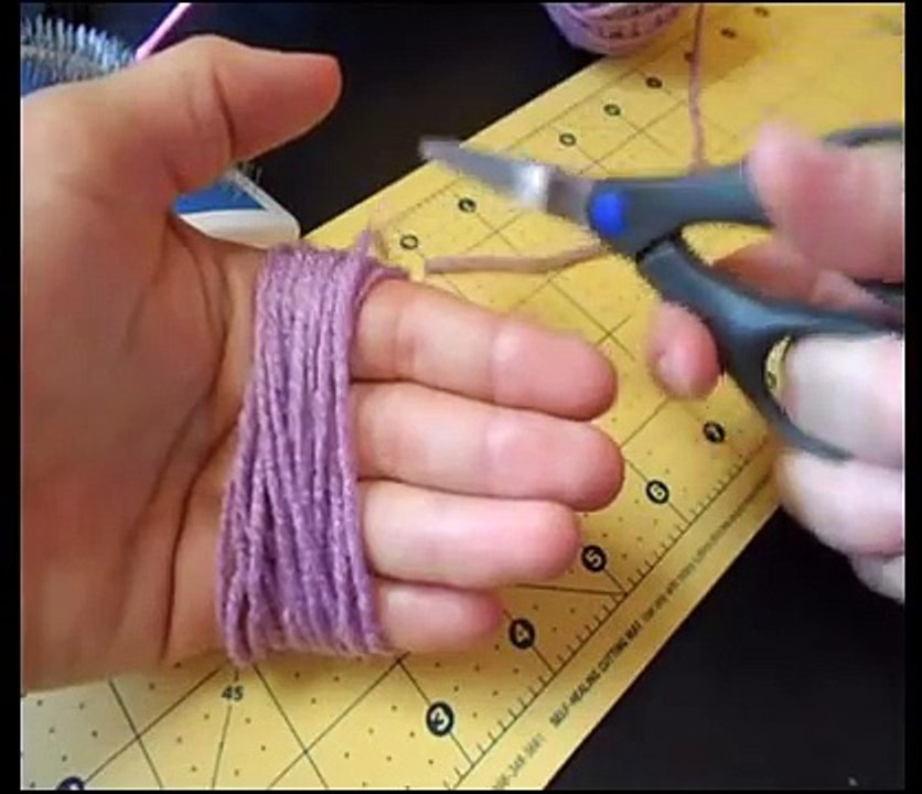 How to brush out acrylic fiber