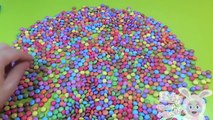 Learn To Count 1 to 50 with Candy Numbers! Surprise Eggs Smarties Candy!