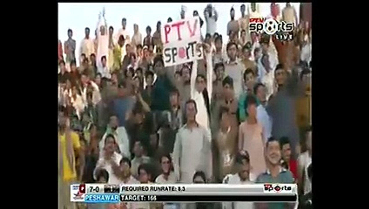 Muhammad Irfan 4 Wickets vs Peshawar in Haeir T20 Cup 2015