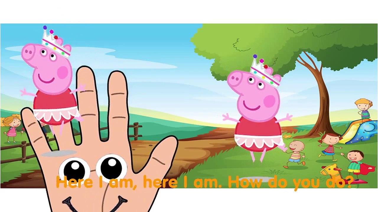 Peppa Pig Finger Family Nursery Rhymes 3D Animation Peppa Pig Songs for Kids