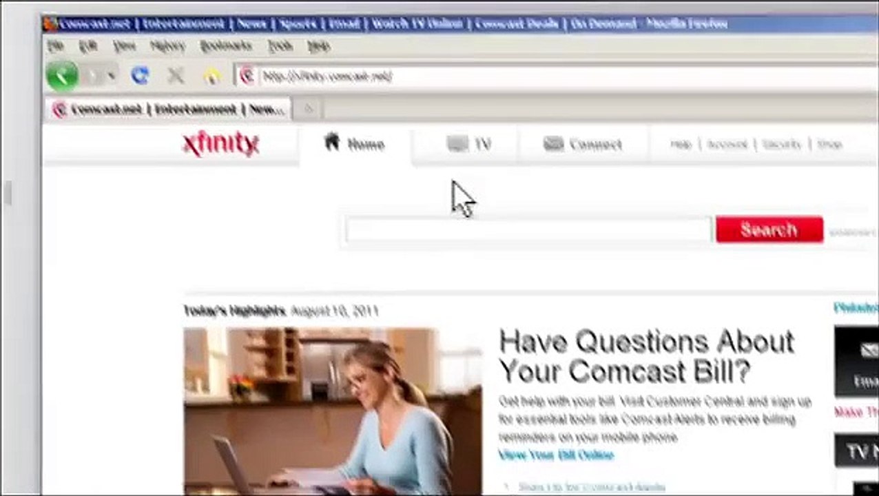 How To Access Your XFINITY Connect Email