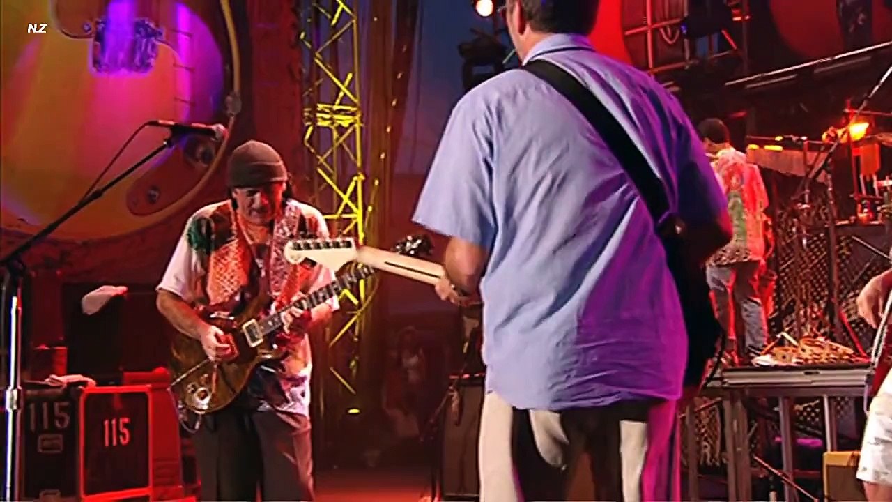 Carlos Santana _ Eric Clapton - JinGo (Jin-Go-Lo-Ba) 2004 Live Video