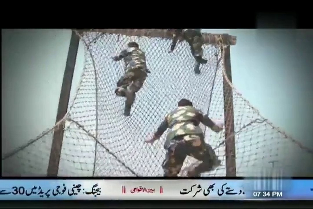 Gharida Farooqi Taking Training & Dancing With Army Jawans -