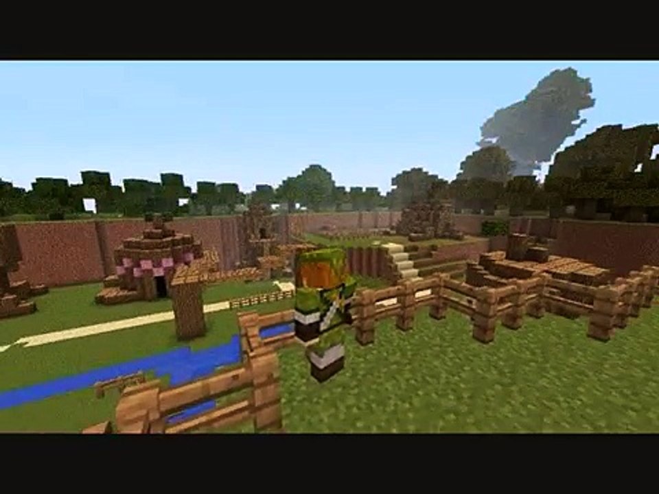 Minecraft : Foret Kokiri, Arbre Mojo, Bois Perdus / Kokiri Forest, Deku Tree, Lost Woods
