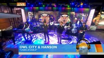 Owl City & Hanson performs Unbelievable on TODAY Show_July 14, 2015