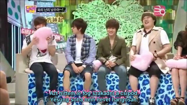 Super Junior Leeteuk & Yesung Hip Dance [HUN SUB]