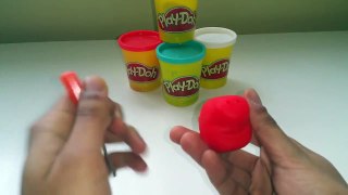 How to make Peppa Pig from Play Doh